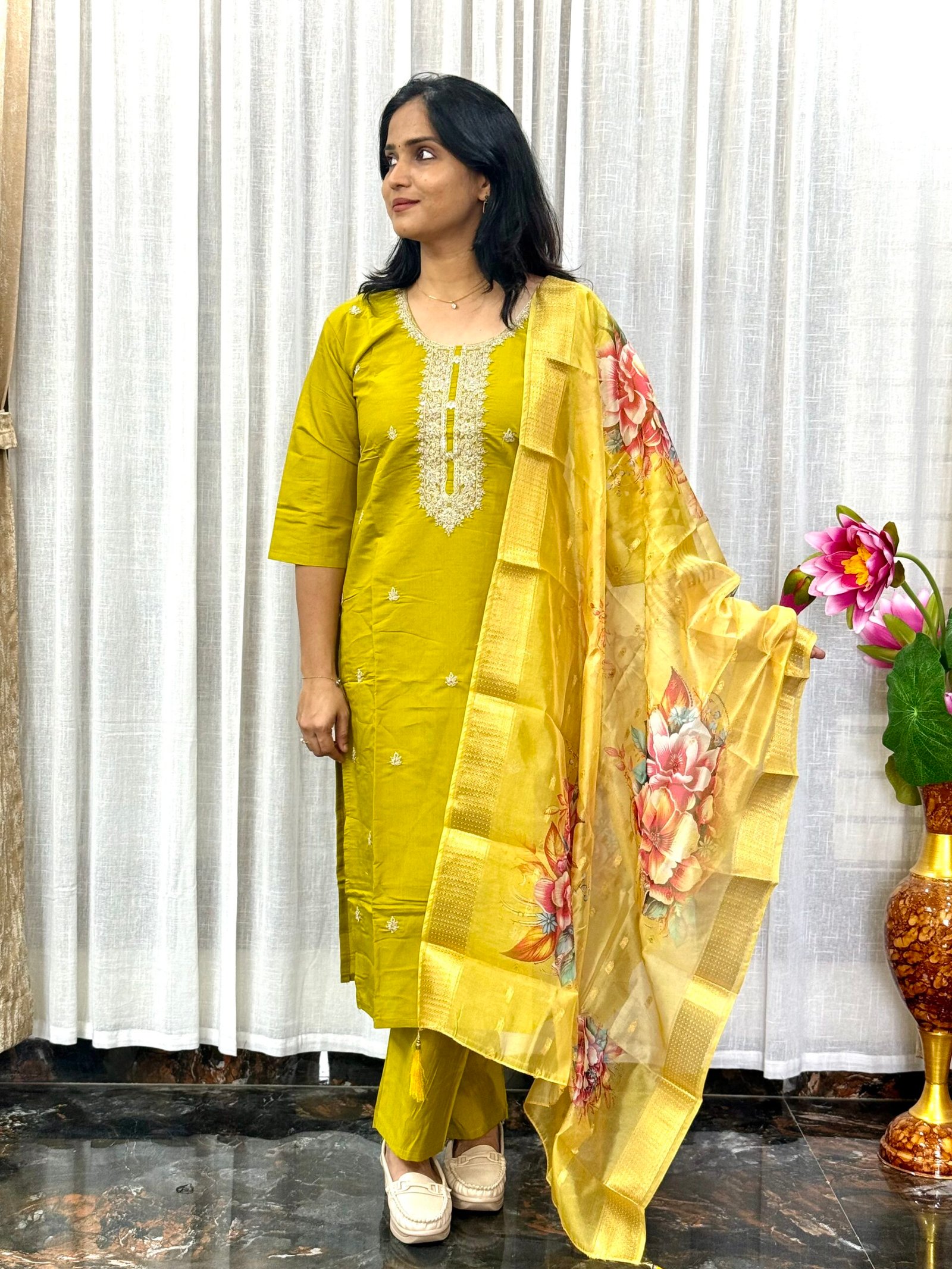 Roman Silk Salwar Set (3S05082510)